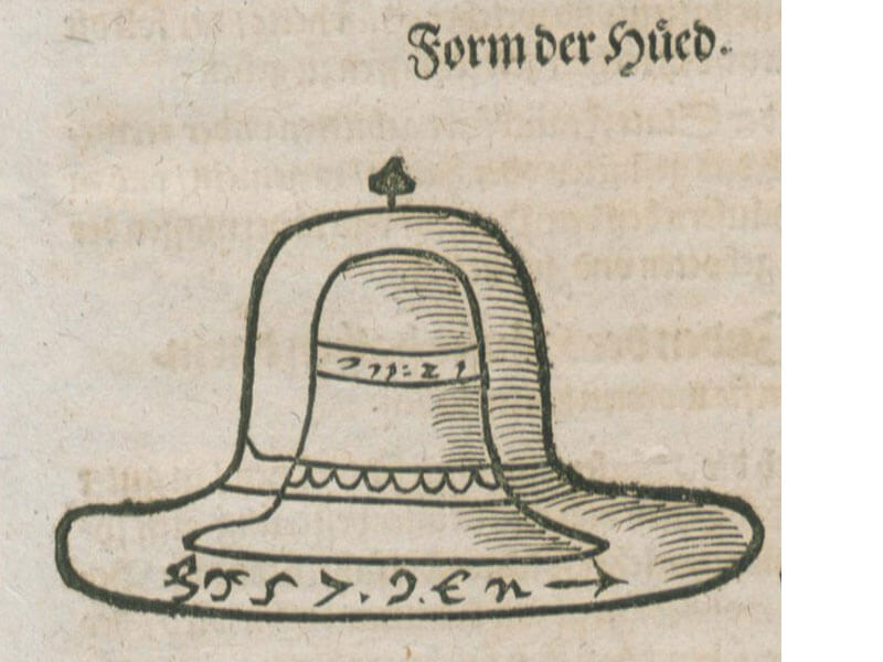 Judenhut "Form of the Hat," Frankfurt, 1613