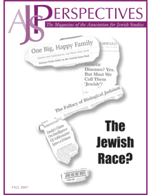 AJS Perspectives: The Jewish Race?
