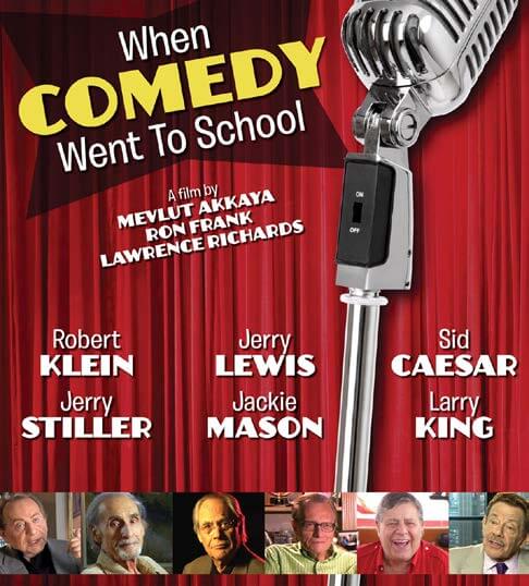 Detail from When Comedy Went to School poster. First Run Features